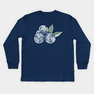 Blueberry Kids Long Sleeve T-Shirt